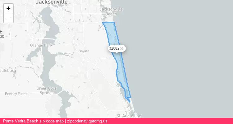 Ponte Vedra Beach City is a small town located Florida, in the South region of the United States, and its official zip code is 32082. Ponte Vedra Beach city more data from ValidUsapostalcodes | ValidUsapostalcodes