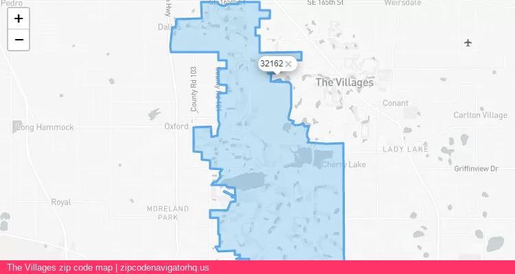 The Villages City is a small town located Florida, in the South region of the United States, and its official zip code is 32162. The Villages city more data from ValidUsapostalcodes | ValidUsapostalcodes