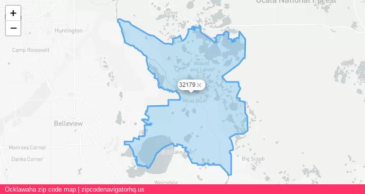 Ocklawaha City is a small town located Florida, in the South region of the United States, and its official zip code is 32179. Ocklawaha city more data from ValidUsapostalcodes | ValidUsapostalcodes