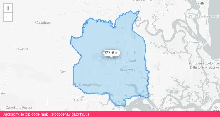 Jacksonville City is a small town located Florida, in the South region of the United States, and its official zip code is 32218. Jacksonville city more data from ValidUsapostalcodes | ValidUsapostalcodes