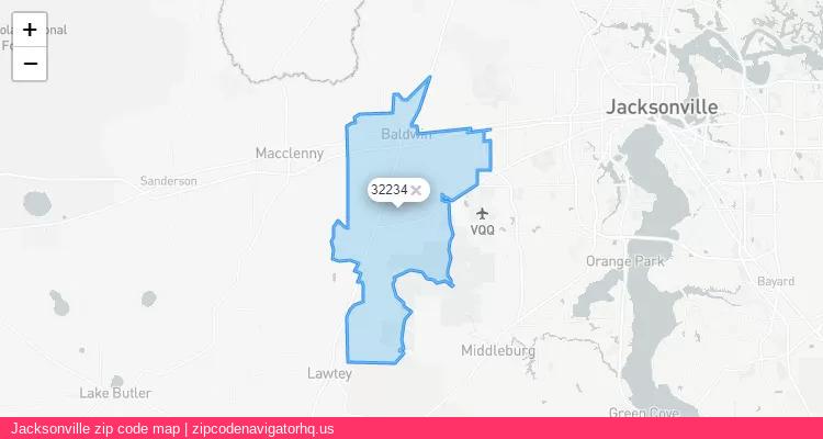 Jacksonville City is a small town located Florida, in the South region of the United States, and its official zip code is 32234. Jacksonville city more data from ValidUsapostalcodes | ValidUsapostalcodes