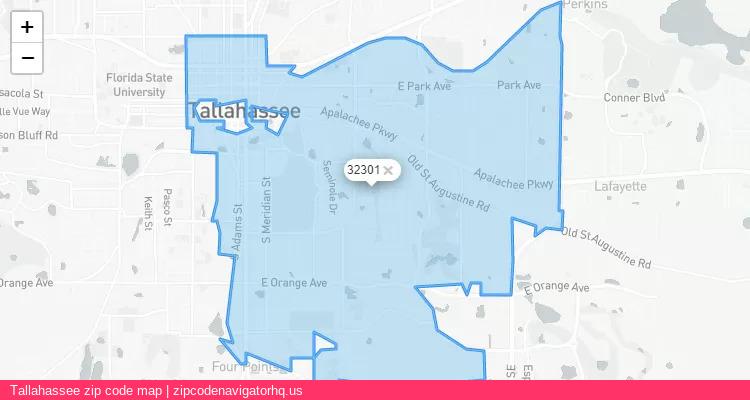 Tallahassee City is a small town located Florida, in the South region of the United States, and its official zip code is 32301. Tallahassee city more data from ValidUsapostalcodes | ValidUsapostalcodes