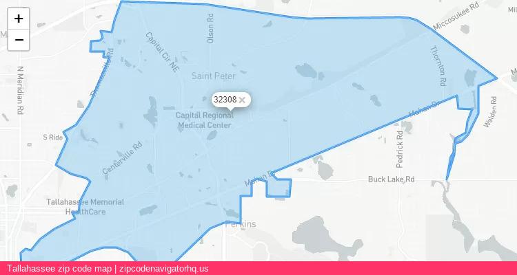 Tallahassee City is a small town located Florida, in the South region of the United States, and its official zip code is 32308. Tallahassee city more data from ValidUsapostalcodes | ValidUsapostalcodes