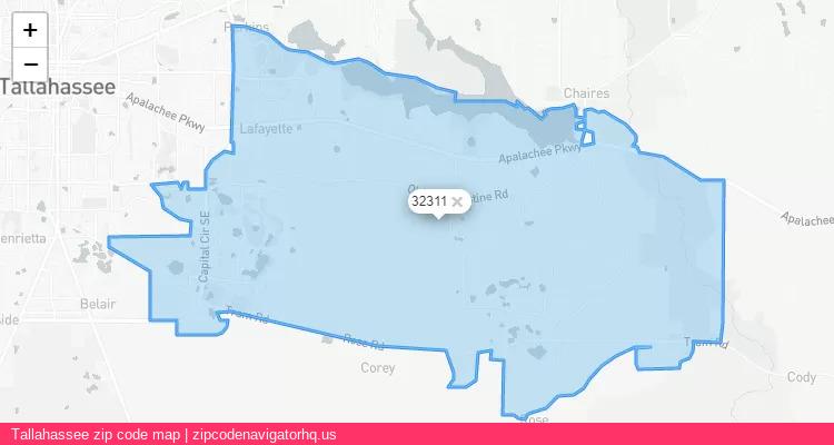 Tallahassee City is a small town located Florida, in the South region of the United States, and its official zip code is 32311. Tallahassee city more data from ValidUsapostalcodes | ValidUsapostalcodes