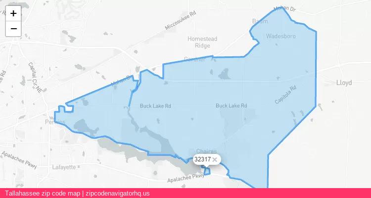Tallahassee City is a small town located Florida, in the South region of the United States, and its official zip code is 32317. Tallahassee city more data from ValidUsapostalcodes | ValidUsapostalcodes