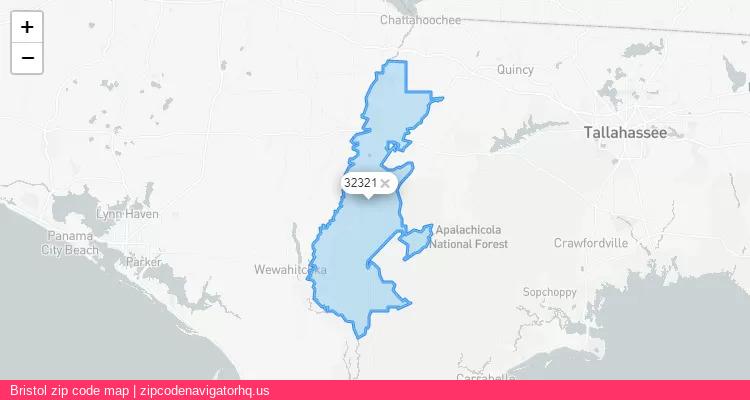 Bristol City is a small town located Florida, in the South region of the United States, and its official zip code is 32321. Bristol city more data from ValidUsapostalcodes | ValidUsapostalcodes