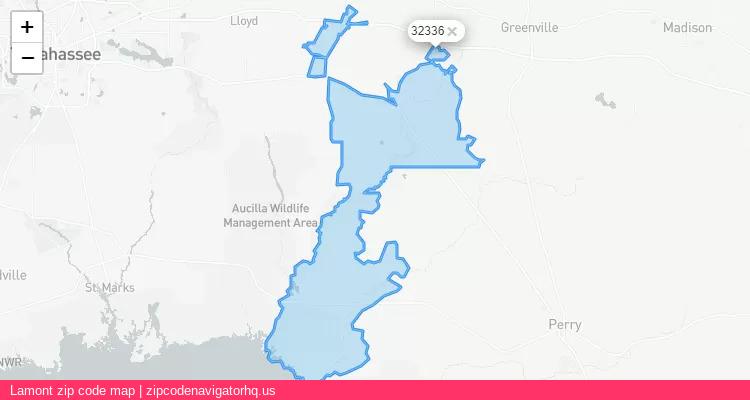 Lamont City is a small town located Florida, in the South region of the United States, and its official zip code is 32336. Lamont city more data from ValidUsapostalcodes | ValidUsapostalcodes