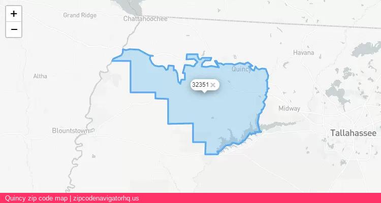 Quincy City is a small town located Florida, in the South region of the United States, and its official zip code is 32351. Quincy city more data from ValidUsapostalcodes | ValidUsapostalcodes