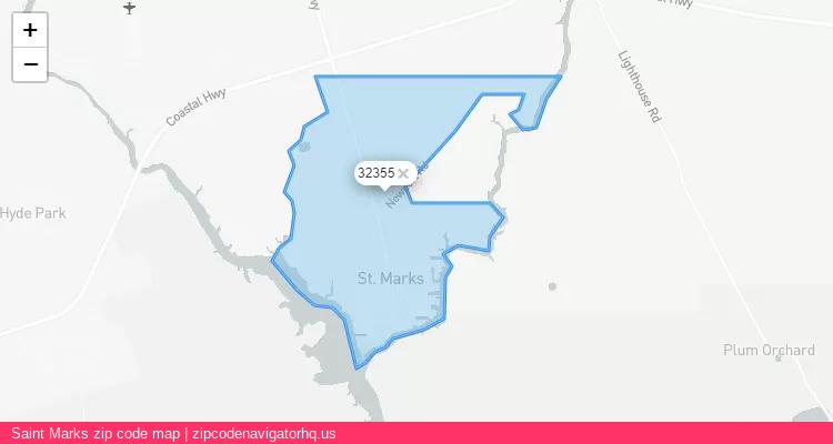 Saint Marks City is a small town located Florida, in the South region of the United States, and its official zip code is 32355. Saint Marks city more data from ValidUsapostalcodes | ValidUsapostalcodes