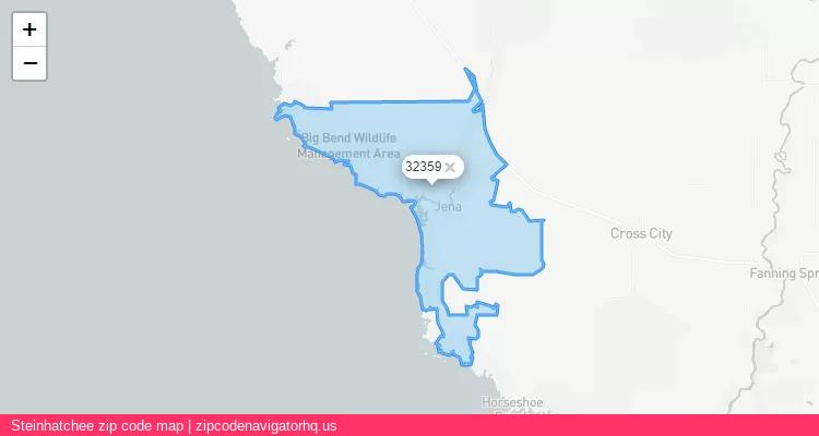 Steinhatchee City is a small town located Florida, in the South region of the United States, and its official zip code is 32359. Steinhatchee city more data from ValidUsapostalcodes | ValidUsapostalcodes