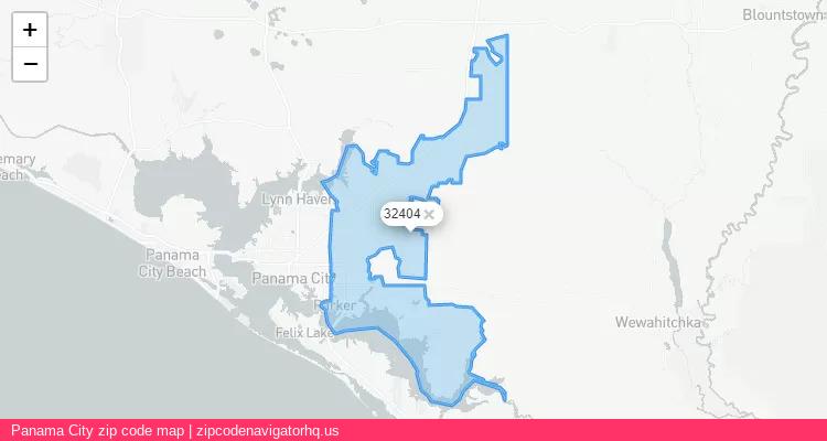 Panama City City is a small town located Florida, in the South region of the United States, and its official zip code is 32404. Panama City city more data from ValidUsapostalcodes | ValidUsapostalcodes