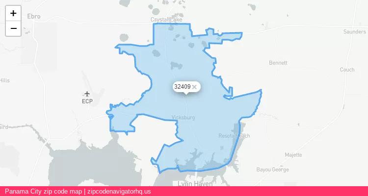 Panama City City is a small town located Florida, in the South region of the United States, and its official zip code is 32409. Panama City city more data from ValidUsapostalcodes | ValidUsapostalcodes
