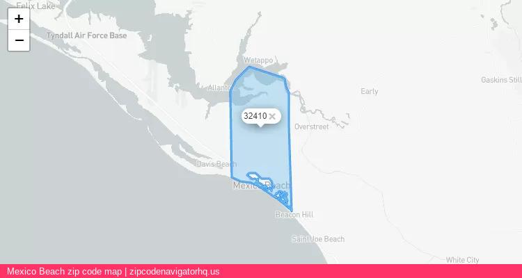 Mexico Beach City is a small town located Florida, in the South region of the United States, and its official zip code is 32410. Mexico Beach city more data from ValidUsapostalcodes | ValidUsapostalcodes