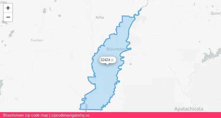 Blountstown City is a small town located Florida, in the South region of the United States, and its official zip code is 32424. Blountstown city more data from ValidUsapostalcodes | ValidUsapostalcodes