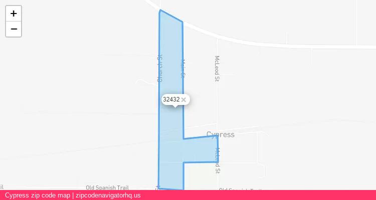 Cypress City is a small town located Florida, in the South region of the United States, and its official zip code is 32432. Cypress city more data from ValidUsapostalcodes | ValidUsapostalcodes