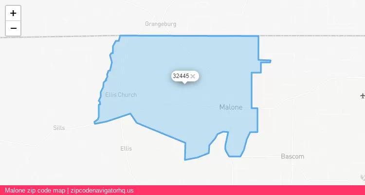 Malone City is a small town located Florida, in the South region of the United States, and its official zip code is 32445. Malone city more data from ValidUsapostalcodes | ValidUsapostalcodes