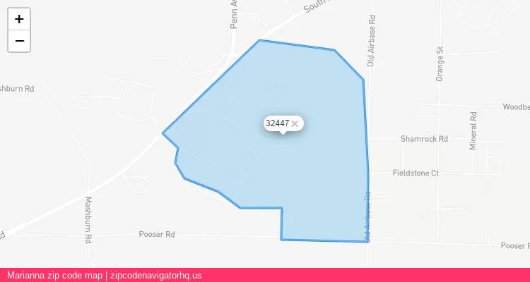 Marianna City is a small town located Florida, in the South region of the United States, and its official zip code is 32447. Marianna city more data from ValidUsapostalcodes | ValidUsapostalcodes