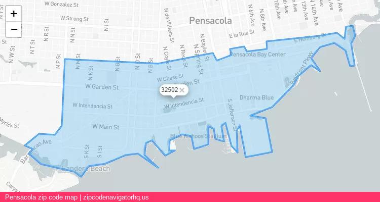 Pensacola City is a small town located Florida, in the South region of the United States, and its official zip code is 32502. Pensacola city more data from ValidUsapostalcodes | ValidUsapostalcodes