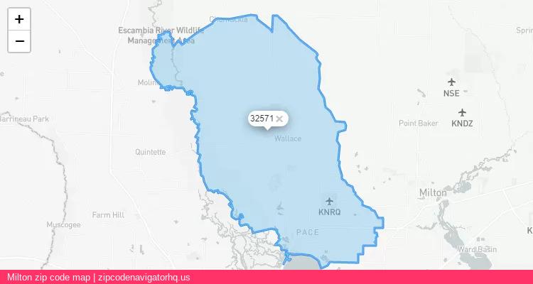 Milton City is a small town located Florida, in the South region of the United States, and its official zip code is 32571. Milton city more data from ValidUsapostalcodes | ValidUsapostalcodes