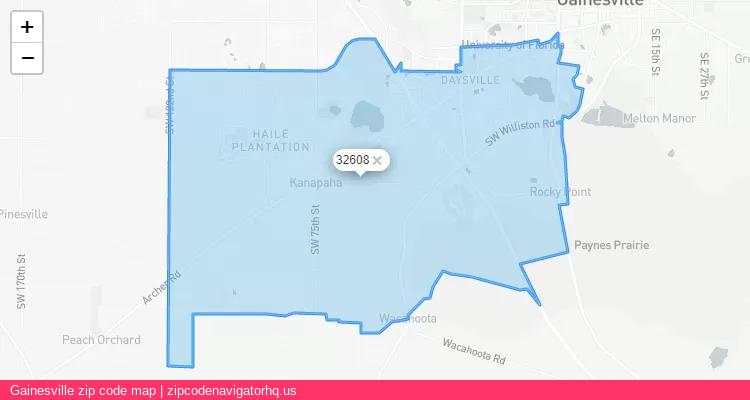 Gainesville City is a small town located Florida, in the South region of the United States, and its official zip code is 32608. Gainesville city more data from ValidUsapostalcodes | ValidUsapostalcodes