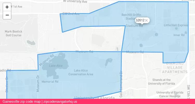 Gainesville City is a small town located Florida, in the South region of the United States, and its official zip code is 32612. Gainesville city more data from ValidUsapostalcodes | ValidUsapostalcodes