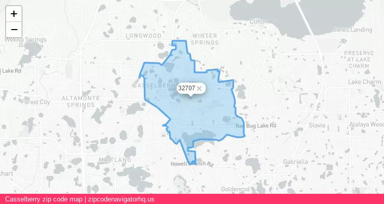 Casselberry City is a small town located Florida, in the South region of the United States, and its official zip code is 32707. Casselberry city more data from ValidUsapostalcodes | ValidUsapostalcodes