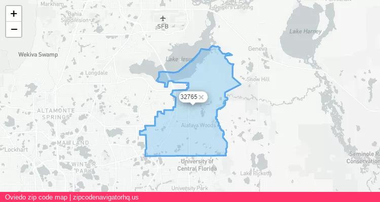 Oviedo City is a small town located Florida, in the South region of the United States, and its official zip code is 32765. Oviedo city more data from ValidUsapostalcodes | ValidUsapostalcodes
