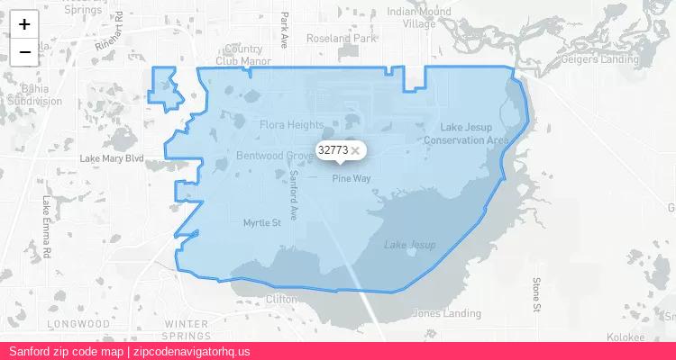 Sanford City is a small town located Florida, in the South region of the United States, and its official zip code is 32773. Sanford city more data from ValidUsapostalcodes | ValidUsapostalcodes