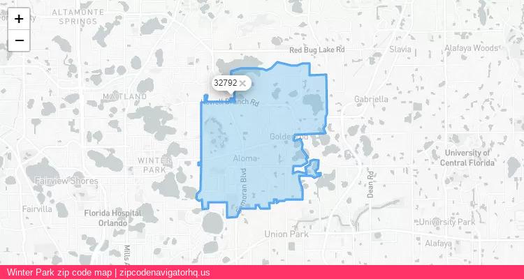 Winter Park City is a small town located Florida, in the South region of the United States, and its official zip code is 32792. Winter Park city more data from ValidUsapostalcodes | ValidUsapostalcodes
