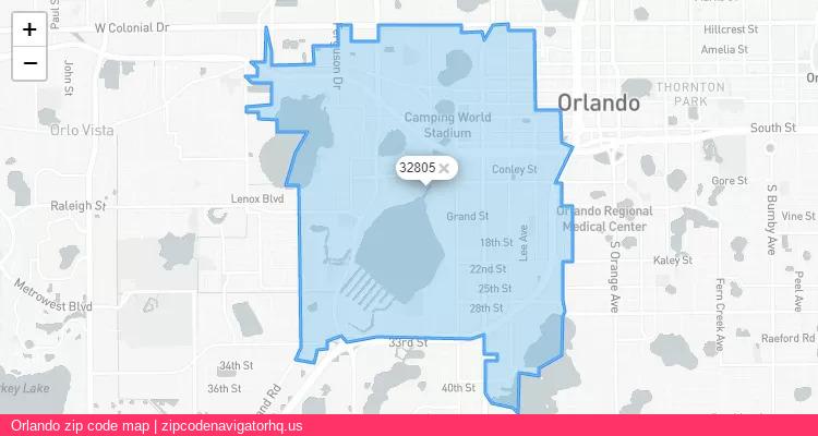 Orlando City is a small town located Florida, in the South region of the United States, and its official zip code is 32805. Orlando city more data from ValidUsapostalcodes | ValidUsapostalcodes