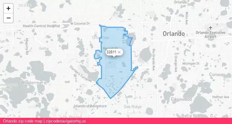 Orlando City is a small town located Florida, in the South region of the United States, and its official zip code is 32811. Orlando city more data from ValidUsapostalcodes | ValidUsapostalcodes