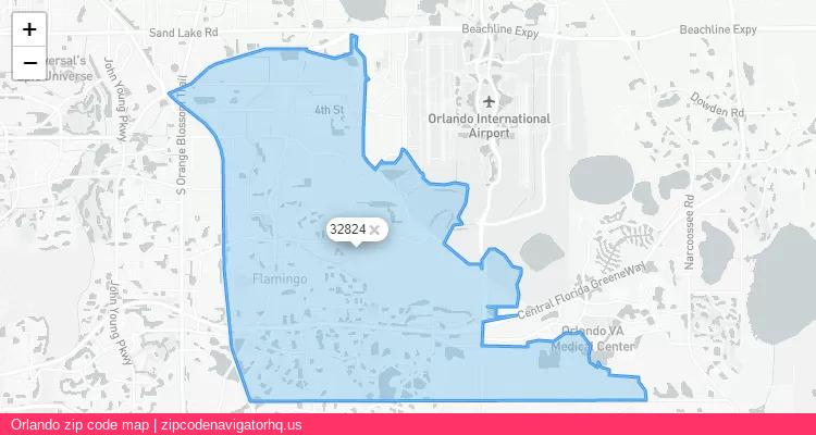 Orlando City is a small town located Florida, in the South region of the United States, and its official zip code is 32824. Orlando city more data from ValidUsapostalcodes | ValidUsapostalcodes