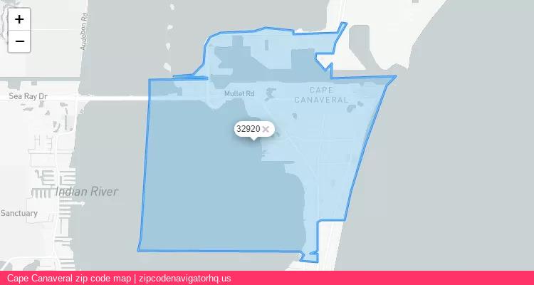 Cape Canaveral City is a small town located Florida, in the South region of the United States, and its official zip code is 32920. Cape Canaveral city more data from ValidUsapostalcodes | ValidUsapostalcodes