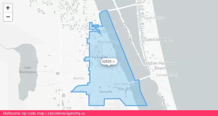 Melbourne City is a small town located Florida, in the South region of the United States, and its official zip code is 32935. Melbourne city more data from ValidUsapostalcodes | ValidUsapostalcodes