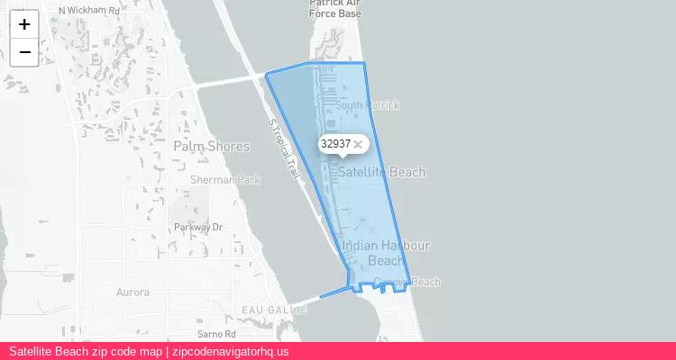 Satellite Beach City is a small town located Florida, in the South region of the United States, and its official zip code is 32937. Satellite Beach city more data from ValidUsapostalcodes | ValidUsapostalcodes