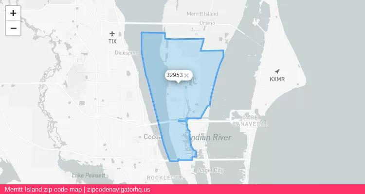 Merritt Island City is a small town located Florida, in the South region of the United States, and its official zip code is 32953. Merritt Island city more data from ValidUsapostalcodes | ValidUsapostalcodes