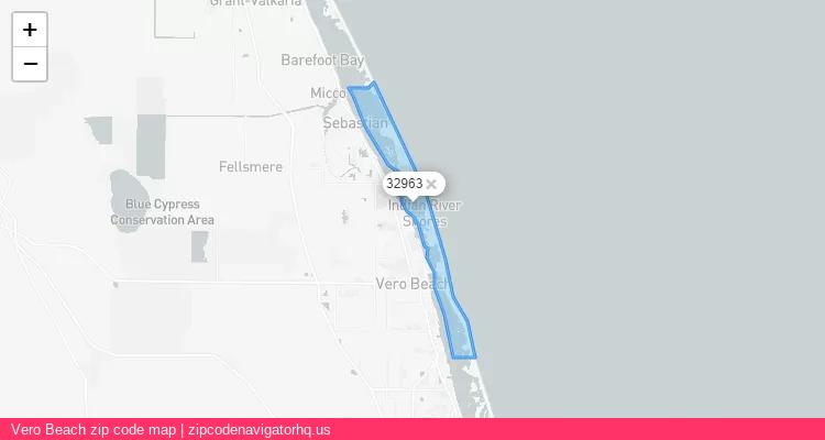 Vero Beach City is a small town located Florida, in the South region of the United States, and its official zip code is 32963. Vero Beach city more data from ValidUsapostalcodes | ValidUsapostalcodes