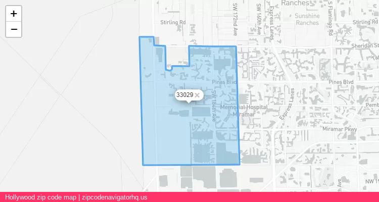 Hollywood City is a small town located Florida, in the South region of the United States, and its official zip code is 33029. Hollywood city more data from ValidUsapostalcodes | ValidUsapostalcodes