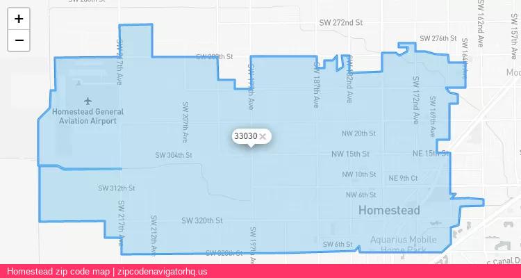 Homestead City is a small town located Florida, in the South region of the United States, and its official zip code is 33030. Homestead city more data from ValidUsapostalcodes | ValidUsapostalcodes