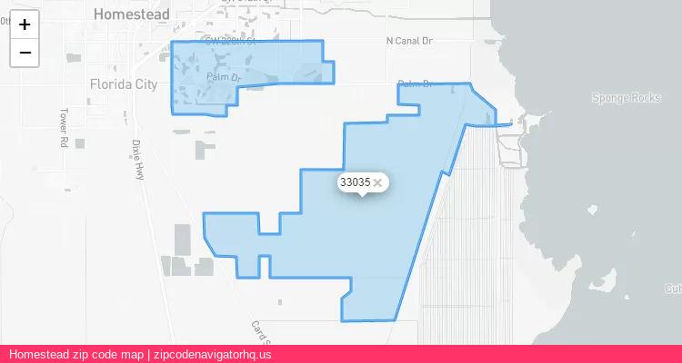 Homestead City is a small town located Florida, in the South region of the United States, and its official zip code is 33035. Homestead city more data from ValidUsapostalcodes | ValidUsapostalcodes