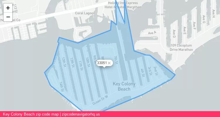 Key Colony Beach City is a small town located Florida, in the South region of the United States, and its official zip code is 33051. Key Colony Beach city more data from ValidUsapostalcodes | ValidUsapostalcodes