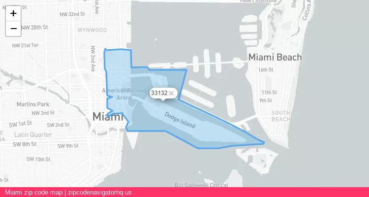 Miami City is a small town located Florida, in the South region of the United States, and its official zip code is 33132. Miami city more data from ValidUsapostalcodes | ValidUsapostalcodes