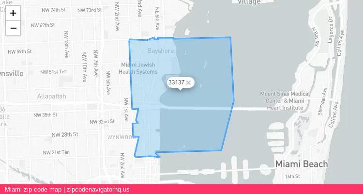 Miami City is a small town located Florida, in the South region of the United States, and its official zip code is 33137. Miami city more data from ValidUsapostalcodes | ValidUsapostalcodes