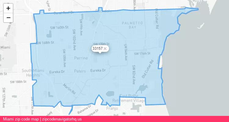 Miami City is a small town located Florida, in the South region of the United States, and its official zip code is 33157. Miami city more data from ValidUsapostalcodes | ValidUsapostalcodes