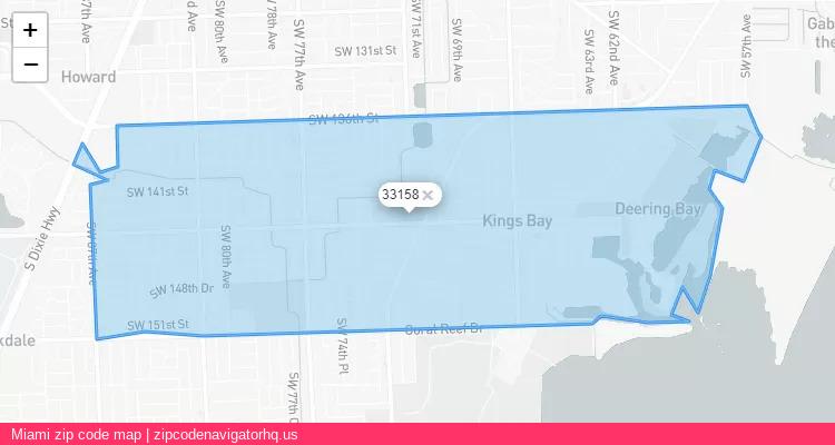 Miami City is a small town located Florida, in the South region of the United States, and its official zip code is 33158. Miami city more data from ValidUsapostalcodes | ValidUsapostalcodes