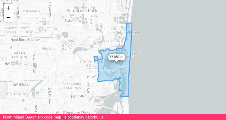 North Miami Beach City is a small town located Florida, in the South region of the United States, and its official zip code is 33160. North Miami Beach city more data from ValidUsapostalcodes | ValidUsapostalcodes