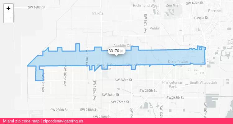 Miami City is a small town located Florida, in the South region of the United States, and its official zip code is 33170. Miami city more data from ValidUsapostalcodes | ValidUsapostalcodes