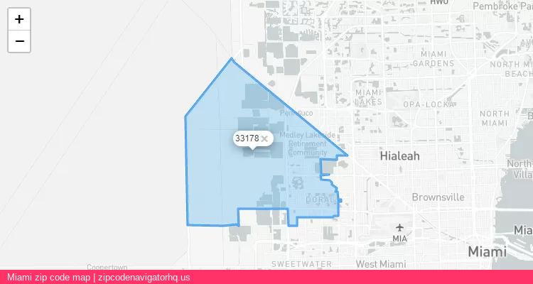 Miami City is a small town located Florida, in the South region of the United States, and its official zip code is 33178. Miami city more data from ValidUsapostalcodes | ValidUsapostalcodes