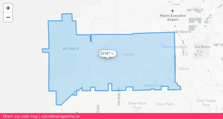 Miami City is a small town located Florida, in the South region of the United States, and its official zip code is 33187. Miami city more data from ValidUsapostalcodes | ValidUsapostalcodes