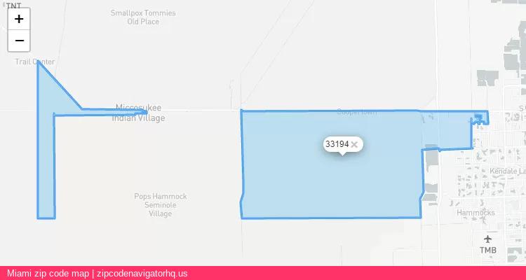 Miami City is a small town located Florida, in the South region of the United States, and its official zip code is 33194. Miami city more data from ValidUsapostalcodes | ValidUsapostalcodes